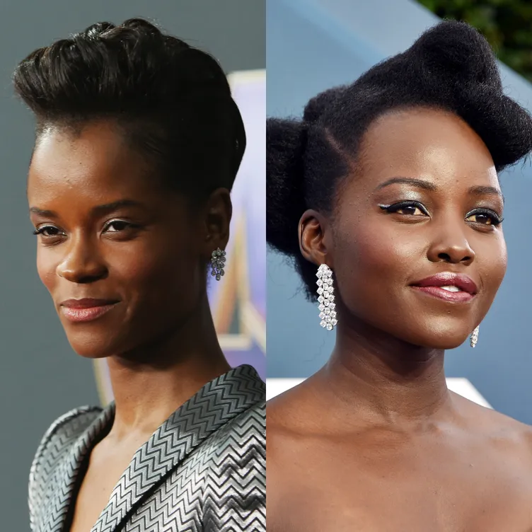 Letitia Wright and Lupita Nyong'o talk about carrying on Chadwick Boseman's legacy in "Black Panther: Wakanda Forever."